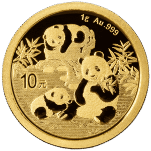 moeda de 1 grama de ouro (1g de ouro) - Panda China 2025