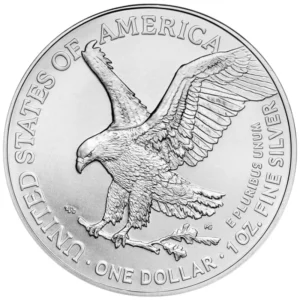 moeda de 1 onça de prata (1oz de prata) - Silver Eagle America 2025